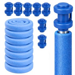 Trampoline Foam Tubes Set 8 Piece 8 x 180cm with Poles Caps Poles…
