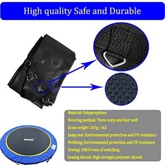 10ft Trampoline Replacement Mat – Durable, 8 Rows Stitching, Includes Spring Too