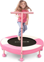 36″ Indoor Trampoline for Kids with Handle – Safe Fun for Ages 3+