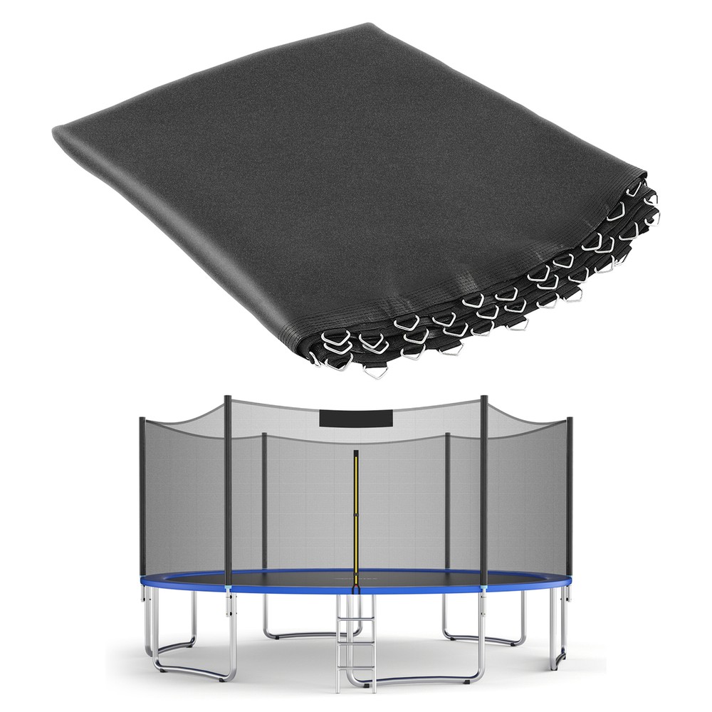 Replacement Trampoline Mat Jumping Mat Fits 16ft Frame w/ V-Hooks