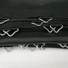 10pc Trampoline Triangle Buckle V-Ring Replacement Galvanized Steel Repair Kit