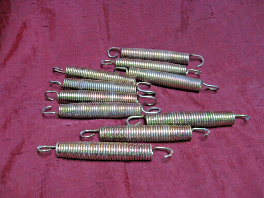 10 PC 6 1/2″ Trampoline Spring Heavy Galvanized Steel Replacement Skywalker 6.5″