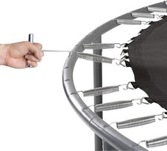 5 Pack 5.5 Inch Trampoline Stainless Steel Springs for Enhanced Bounce & Support