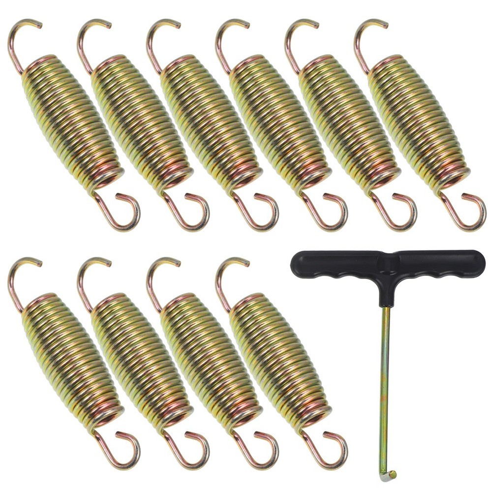 1 Set Galvanized Steel Trampoline Springs with ABS Components