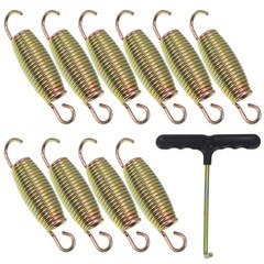 1 Set Galvanized Steel Trampoline Springs with ABS Components