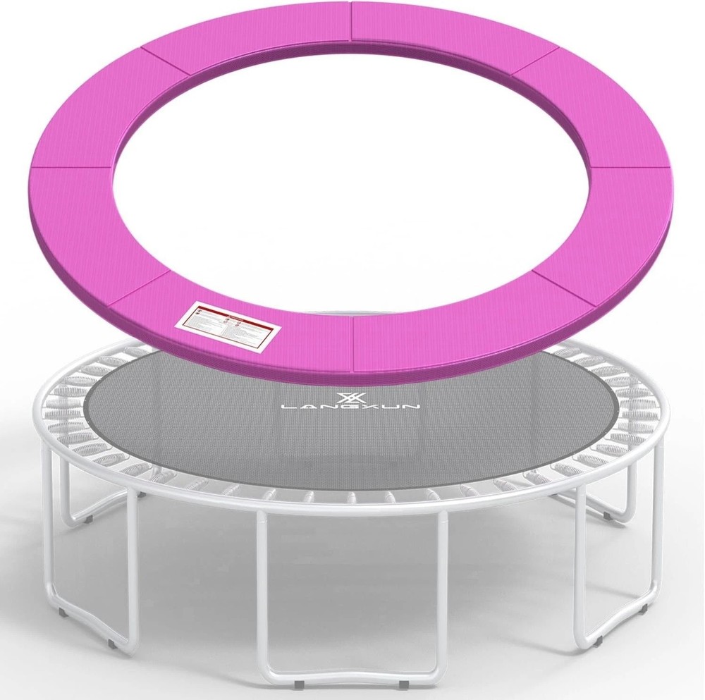 Universal Trampoline Replacement Safety Pad 10ft Waterproof Cover Round Frame