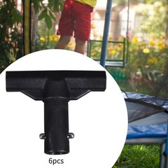 6Pcs Trampoline Enclosure Pole End Caps Accessories Stable T Joint Connect