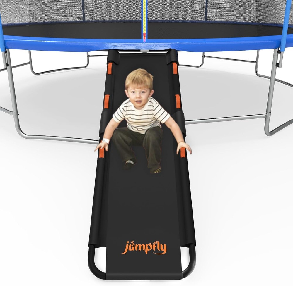 Trampoline Slide Ladder Universal Trampoline Ladder with Handles Strong Tear …