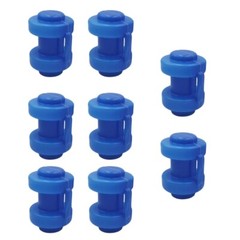 Trampoline Rod Net Post End Caps Tube Cover End Caps Set for Trampoline Rods