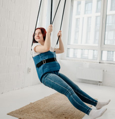 Jumper for adults. Inclusive Movement jumper straps for kids and adults with CP