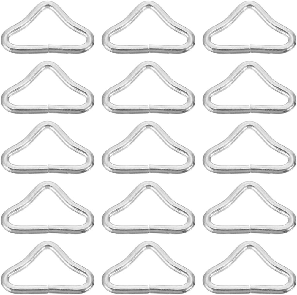 Trampoline Buckle V-Ring Triangular Ring Zinc Plated Steel Strap Clasp Replaceme