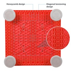 25.5″ Compact Kids Trampoline, Heavy Duty Honeycomb Design, 200lbs Max Load
