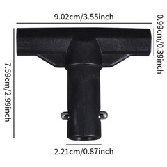 6Pcs Trampoline Enclosure Pole End Caps Accessories Stable T Joint Connect