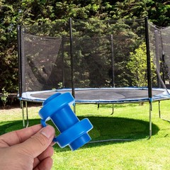 10Pcs Reusable Blue PP Trampoline End Caps Safety Net Covers