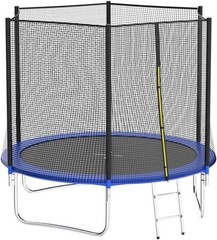 8FT 10FT 12FT 14 FT 15FT Trampoline with Safety Enclosure Net，Outdoor Trampol…