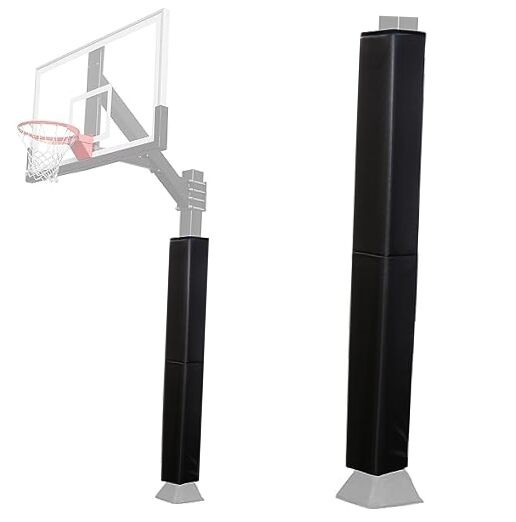 Square Basketball Pole Padding Fits 4×4,5×5,6×6 Inch Fit 6″x6″ pole-72″ tall