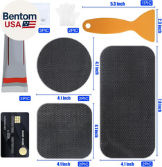 Trampoline Patch Repair Kit 3 Sizes Patches | Repair Trampoline Mat Tear or Hole
