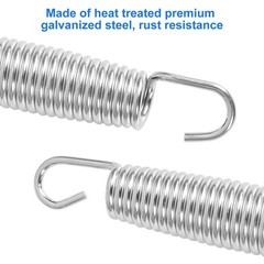 Trampoline Springs 5.5″ Heavy Duty Galvanized Steel for 8ft-14ft Trampolines