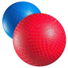Red & Blue Kickball Set – (8.5 Inch) with Pump for Toddlers 8.5-Inch (2-Pack)