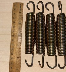 5.5”in Trampoline Spring Heavy Galvanized Steel Replacements 12-Count New