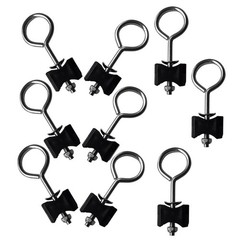 9 Pcs Metal Ground Anchors Screw in Heavy Duty Trampoline Stakes