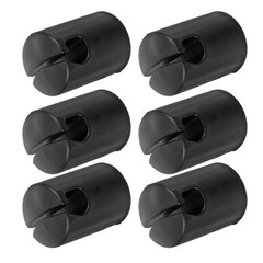 6 Pcs Pole Covers for Metal Poles Trampoline Accessories Enclosure Cap Caps
