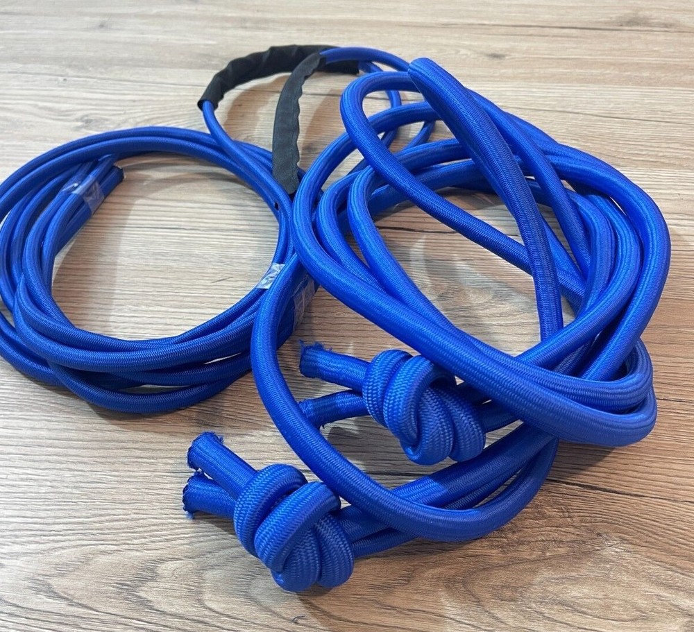 Premium cords-expanders for fitness. Healthy family. Additional expander cords