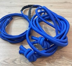 Premium cords-expanders for fitness. Healthy family. Additional expander cords