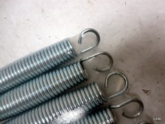 12 Pack of Trampoline Springs Replacement 6 Inch Heavy Duty Stainless Steel