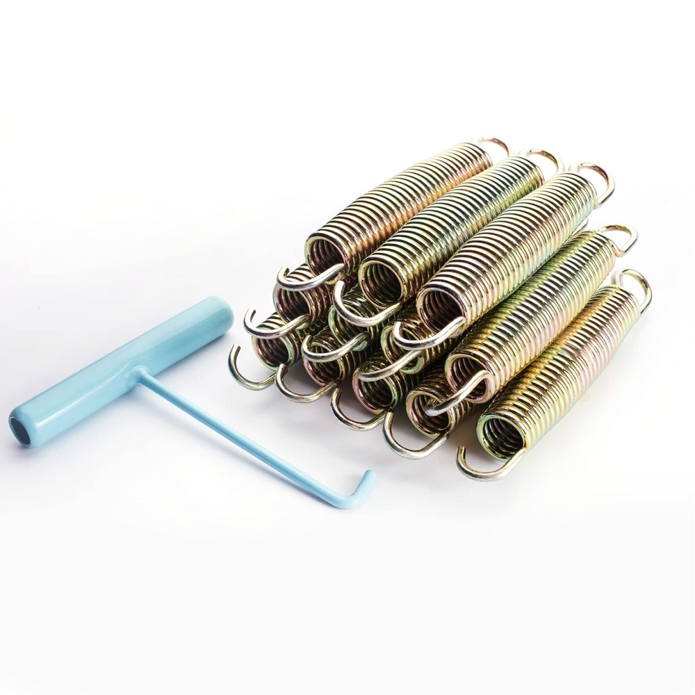 SkyBound Premium Trampoline Springs 12pk (3.5″ to 8.5″ sizes) Weather Resistant