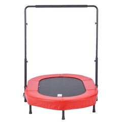 Uimoso 56-Inch Kids’ Foldable Mini Trampoline for Indoor and Outdoor Use