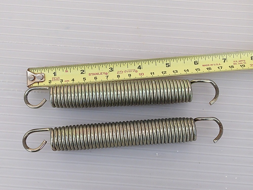 Lot Of 2 Trampoline Springs 6 1/2 In Used Heavy Duty VG replacement part