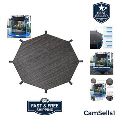 Trampoline Shade Cover, Trampoline Cover for 8FT 10FT 12FT 14FT 16FT Straight…