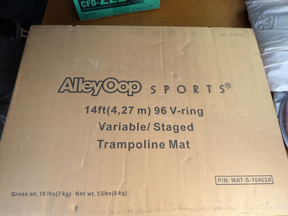 AlleyOop Trampoline 14ft Staged/Variable Replacement Mat NEW – in box