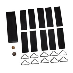 10Pcs Trampoline Buckle Trampoline Mat Parts High Strength Supplies Triangle
