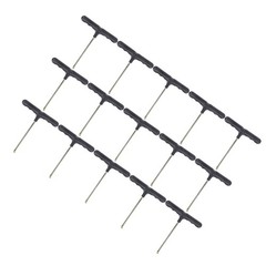 15 Pcs Spring Handle Hook Trampoline Puller Tool Kit Plastic Installation
