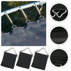 20 Pack Trampoline Triangles Buckle Stainless Steel Triangle Ring with Sewing…