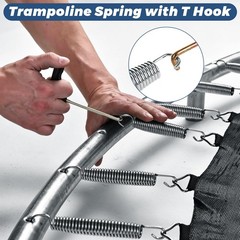 LOYORTY 72PCS Trampoline Springs 5.5 Inch, Heavy Duty Trampoline Springs, Sta…