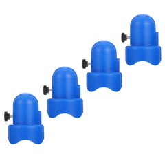 4 Sets Plastic Trampoline Tube Cap Pole Replacement Caps for Net