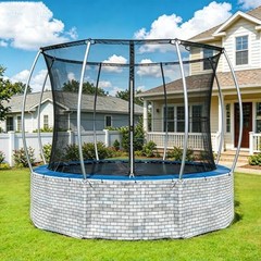 Weather Resistant Trampoline Skirt for 12ft and Larger Tool Free