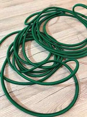 Premium cords-expanders for fitness. Healthy family. Additional expander cords