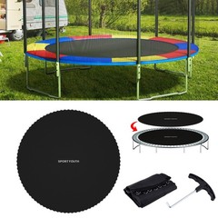 Replacement Trampoline Mat Fits 12ft 14ft 15ft Frame 72 88 96 Rings +Spring Tool