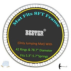 Replacement Fits 8FT Diameter Frame ø78.7″ & 42 V-Rings Fits 5.3″-5.7″Spring
