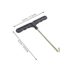 15 Pcs Spring Handle Hook T Shaped Tool Trampoline Tensioning Plastic