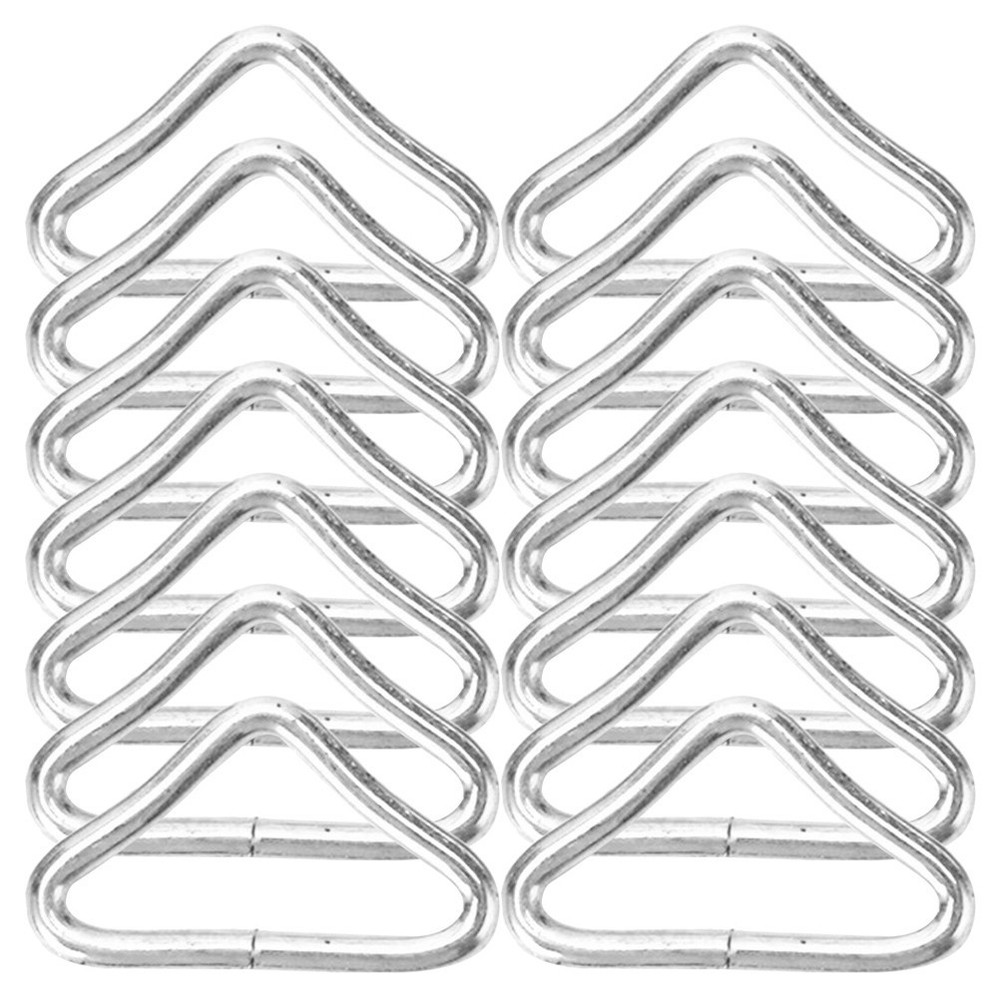 72 Pcs Triangle Trampoline Hardware Kids Replacement Parts Buckle