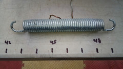 23NN94 TRAMPOLINE SPRINGS: 7″ X 5-1/8″ X 7/8″ X 1/8″ X 5-1/2 OZ, 40PCS, GC
