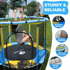 Py Super Mode 55 Trampoline For Kids Enclosure Toddler Trampoline Adjustable
