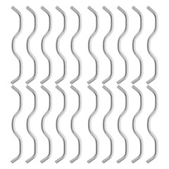 20 Pcs Trampoline Springs Replacement Parts Connector Heavy Duty