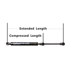 2pcs Front Hood Lift Supports Struts Shocks Gas Struts Shocks Springs