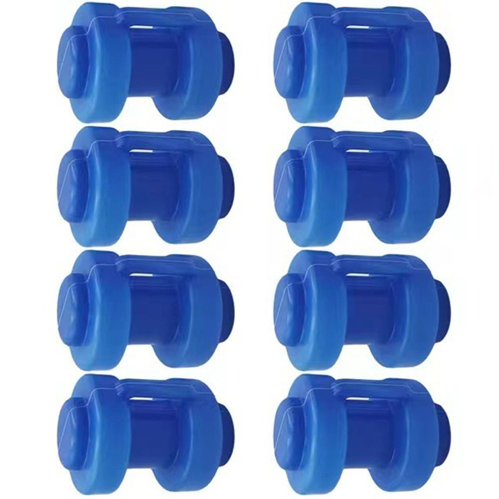 8Pcs Large Trampoline Enclosure Pole Caps Trampoline Caps Plastic Replacements